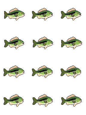 Bass sprite